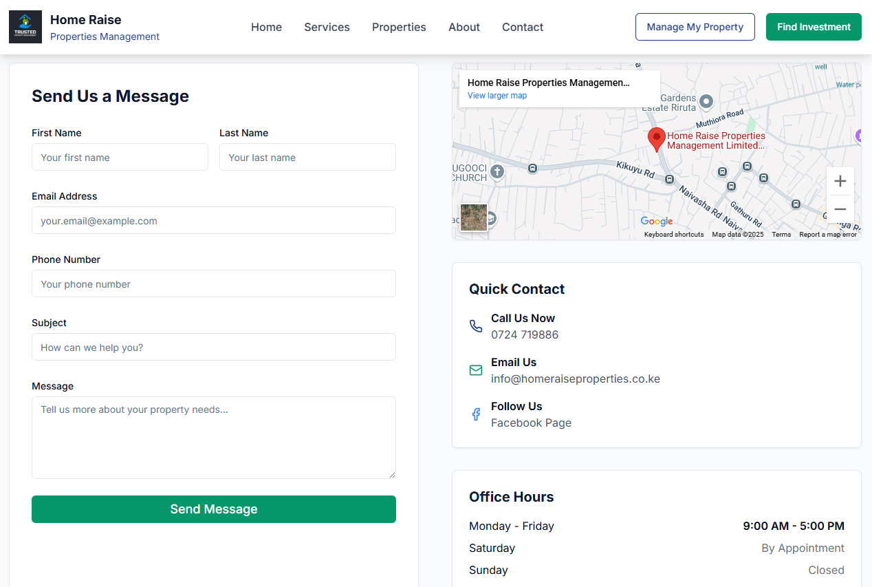 Home Raise Properties screenshot 3