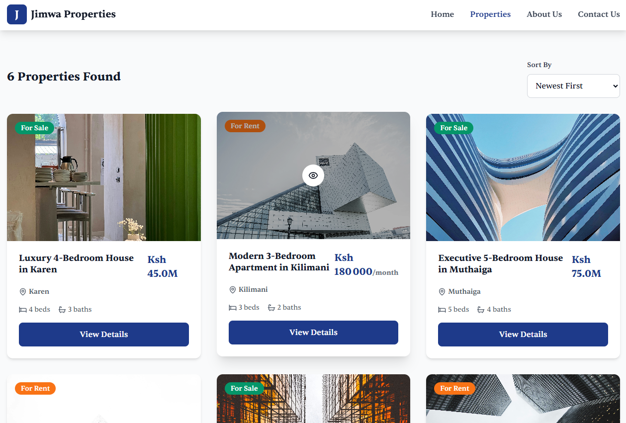 Jimwa Properties screenshot 3