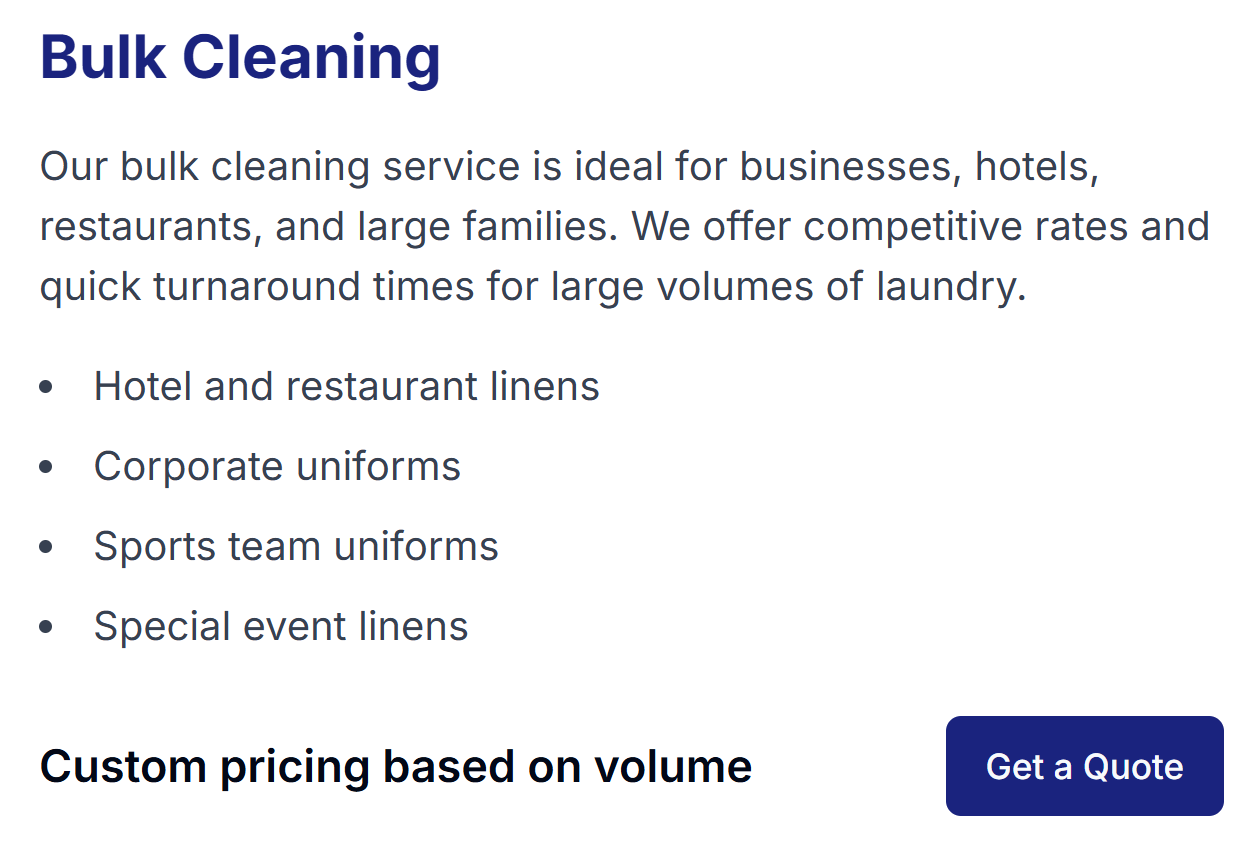 Kaye’s Laundry screenshot 2