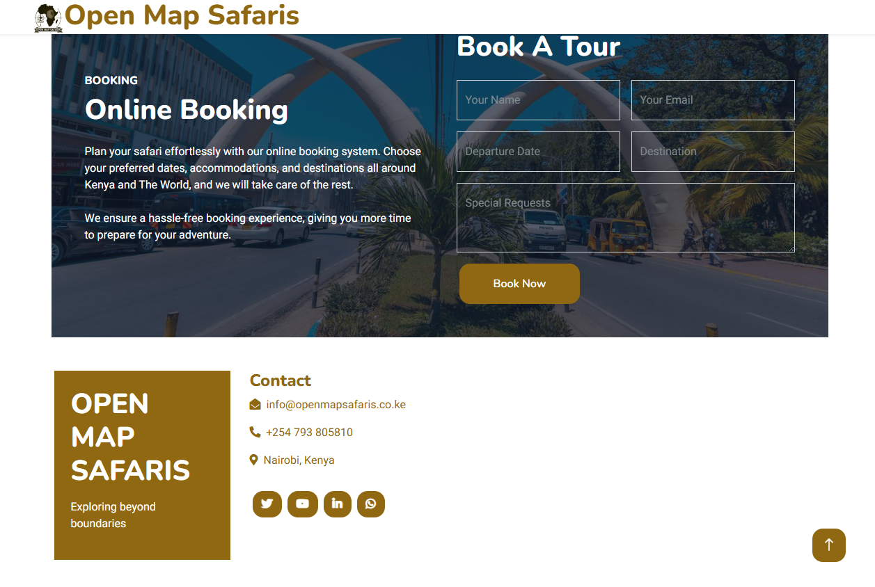 Open Map Safaris screenshot 1