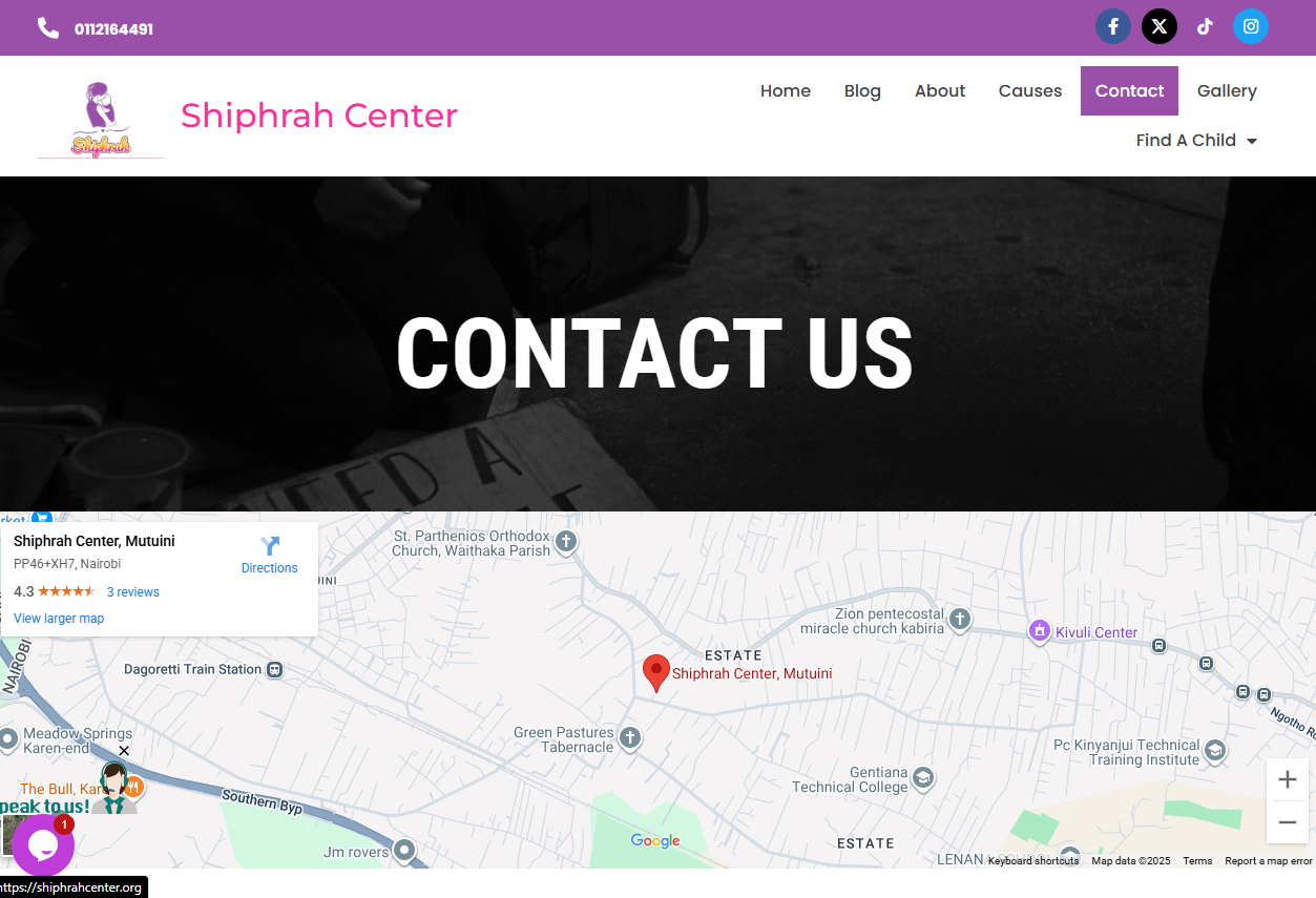 Shiphrah Centre screenshot 2