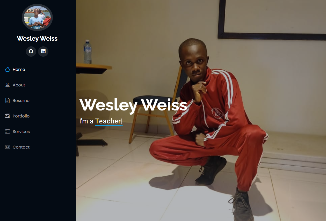 Professional Portfolio & Online CV cover image